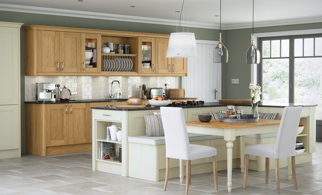 Shaker Solid Wood and Painted Kitchen Doors