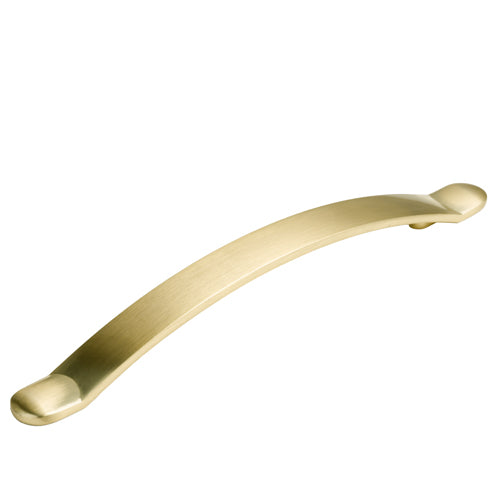 Bow Handle Brushed Satin Brass Handle