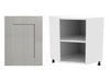 Fenwick Matte Doors and 720 x 900 Diagonal Corner Base Kitchen Unit - TheKitchenYard - [The Kitchen Yard NI]