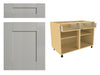 Fenwick Matte Door and 720 x 800 Double Drawer Line Base Kitchen unit - TheKitchenYard - [The Kitchen Yard NI]