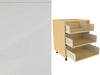 Strada Gloss Drawer Fronts and 720 x 500 x 3 Drawer Kitchen Unit (Type D) - TheKitchenYard 
