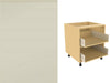 Strada Matte Drawer Fronts and 720 x 500 x 2 Drawer Kitchen Unit (Type C) - TheKitchenYard 