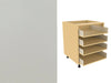 Zola Matte Drawer Fronts and 720 x 400 x 4 Drawer Kitchen Unit (Type A) - TheKitchenYard 